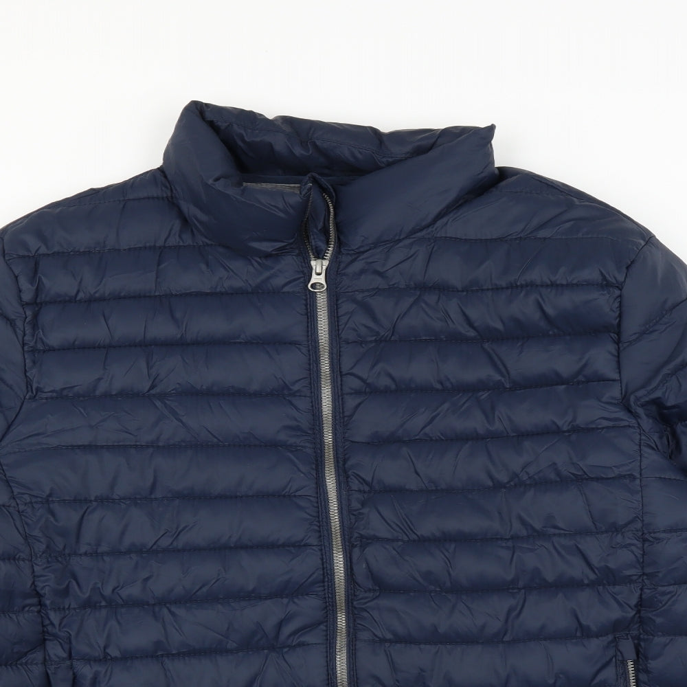 Livergy Mens Blue   Puffer Jacket Jacket Size 42