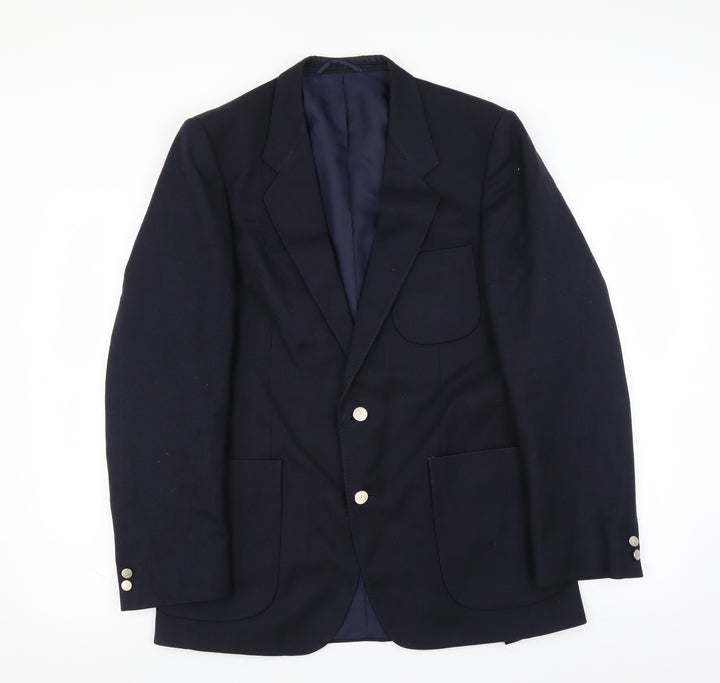 C&A Mens Blue   Jacket Suit Jacket Size 38