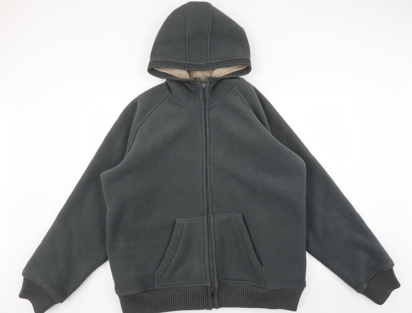 Easy Mens Green   Full Zip Jumper Size XL  - fleece lined