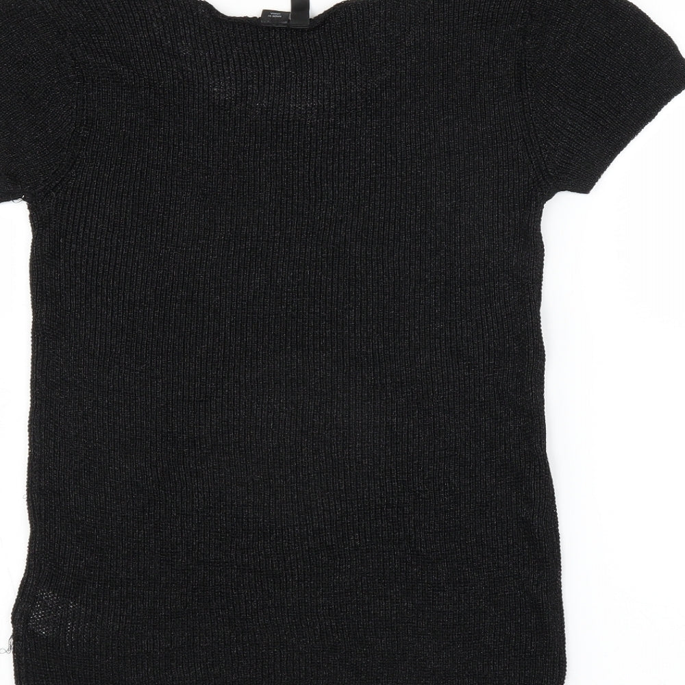 Divided by H&M Womens Black   Pullover Jumper Size 8