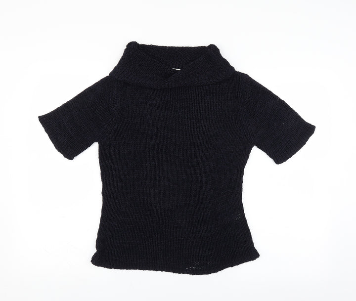 Platinum Womens Blue   Pullover Jumper Size M
