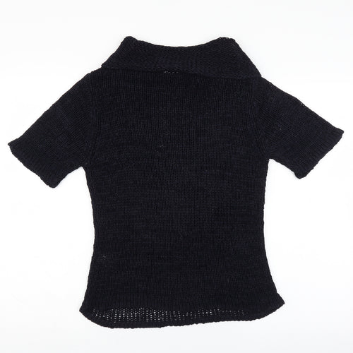 Platinum Womens Blue   Pullover Jumper Size M