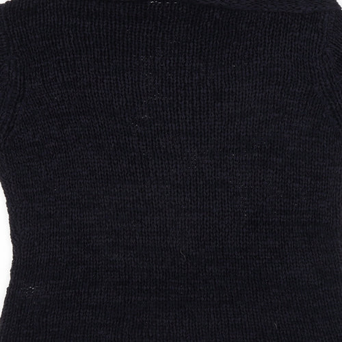Platinum Womens Blue   Pullover Jumper Size M