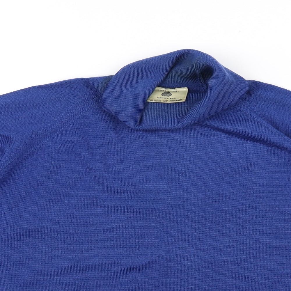 House of Fraser Womens Blue   Pullover Jumper Size 14
