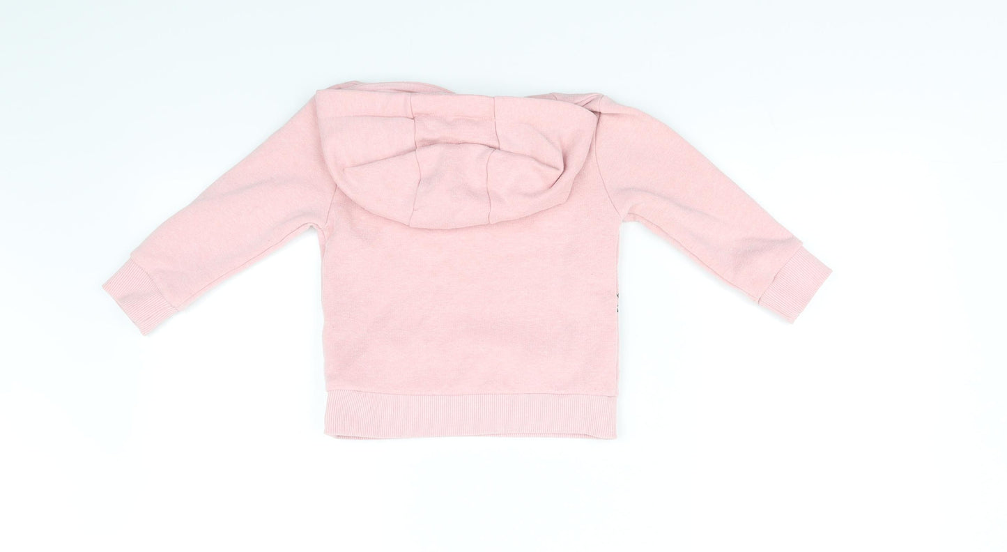 Disney Girls Pink   Pullover Jumper Size 3 Years  - MICKEY MOUSE