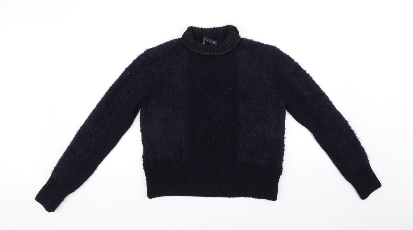 M&S Collection Womens Blue   Pullover Jumper Size 12