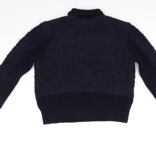 M&S Collection Womens Blue   Pullover Jumper Size 12