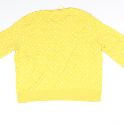 Preworn Womens Yellow   Pullover Jumper Size XL