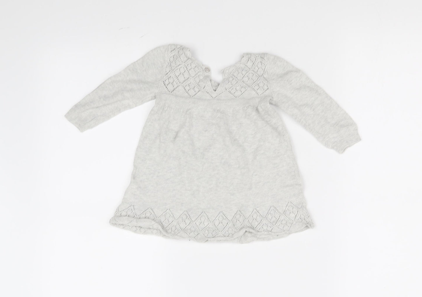 NEXT  Grey   Fit & Flare  Size 3-6 Months