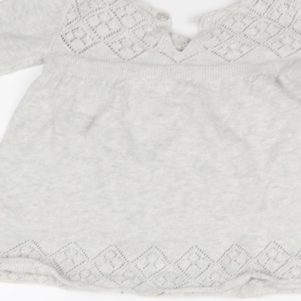 NEXT  Grey   Fit & Flare  Size 3-6 Months