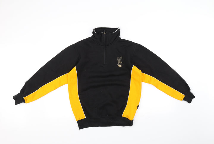 Falcon Womens Black Pullover Jumper Size M