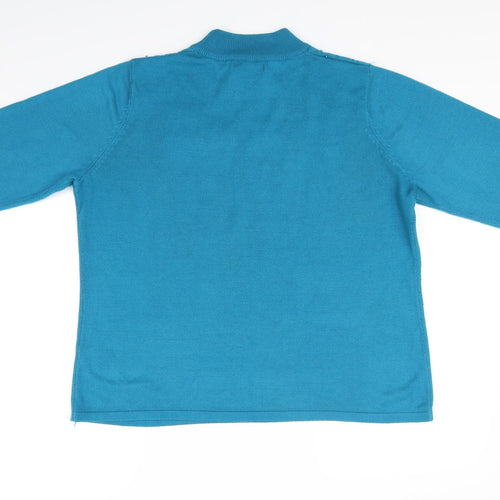 BM Womens Blue   Pullover Jumper Size L