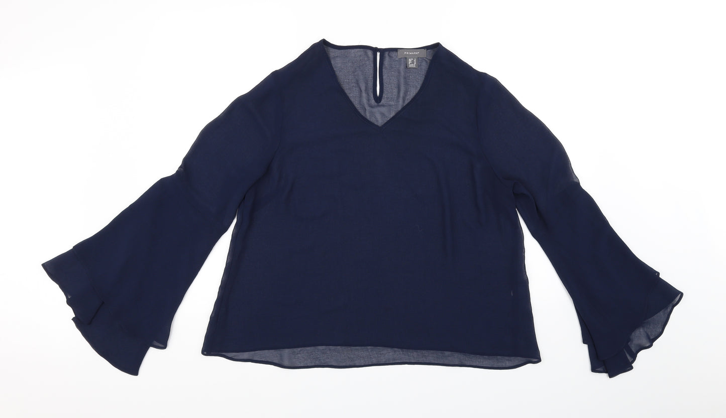 Primark Womens Blue   Basic Blouse Size 16