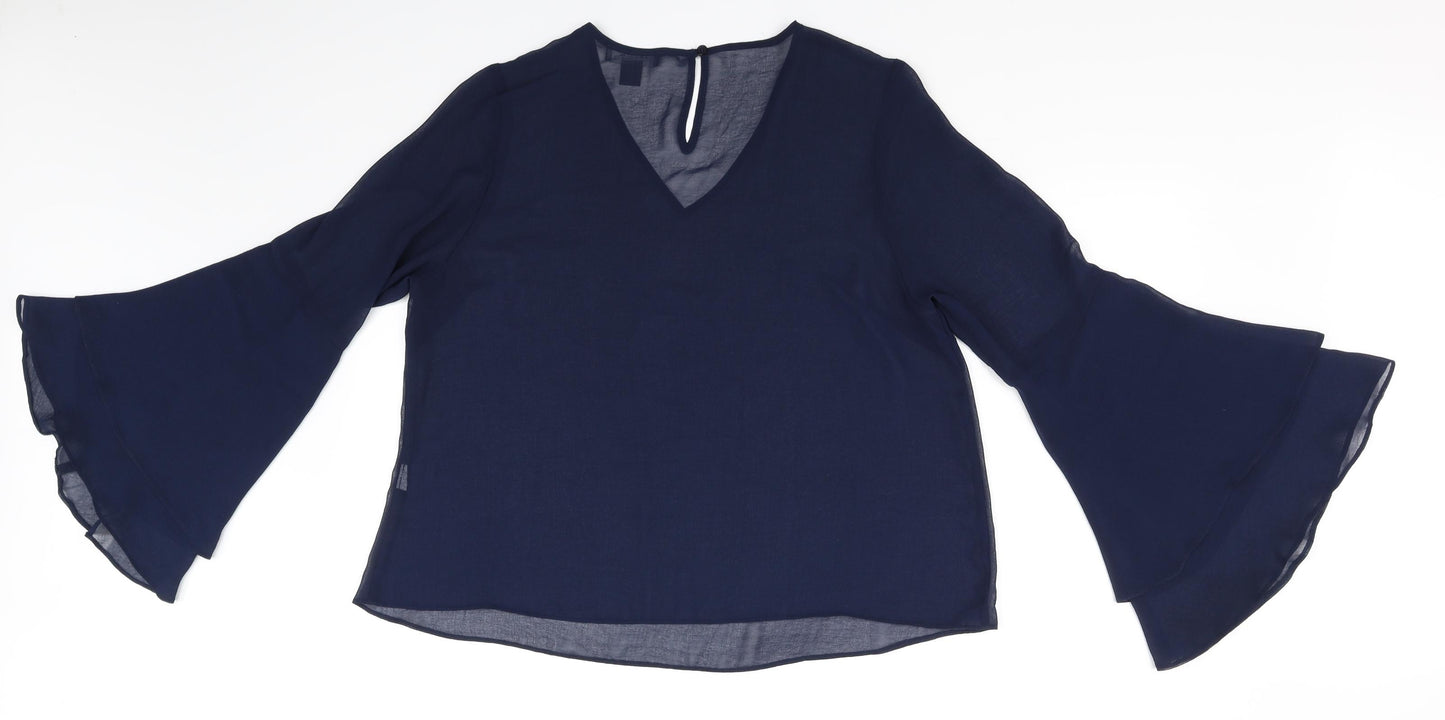 Primark Womens Blue   Basic Blouse Size 16