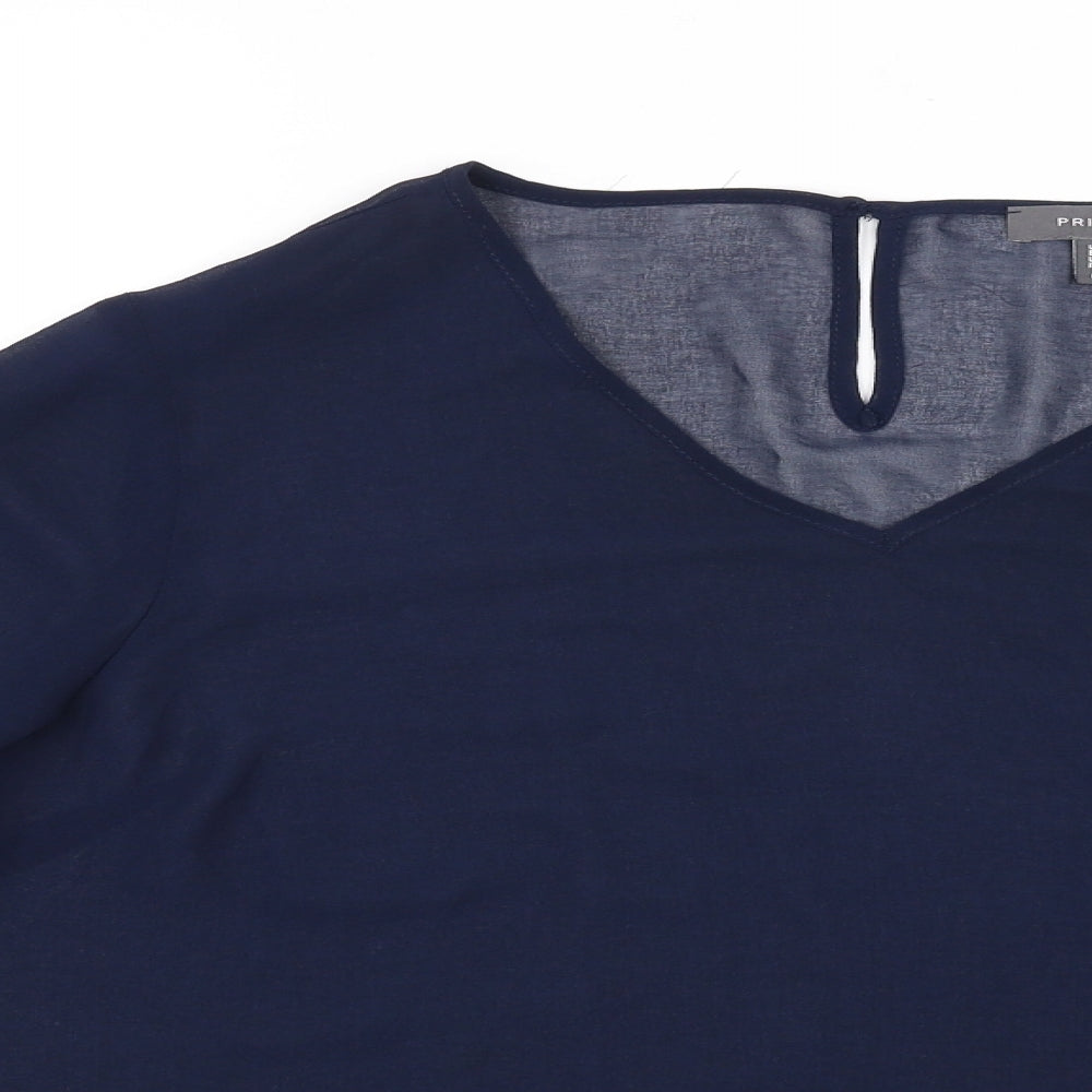 Primark Womens Blue   Basic Blouse Size 16