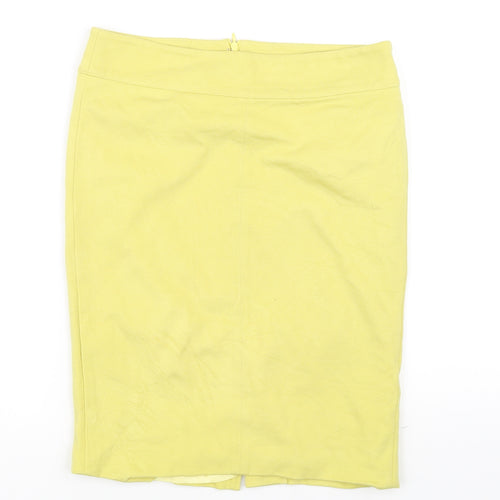 Marella Womens Yellow   Flare Skirt Size 8