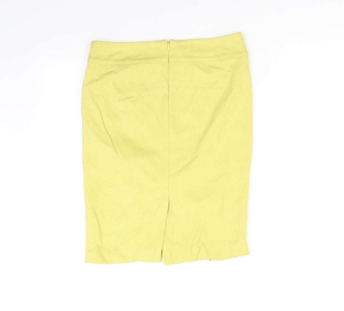 Marella Womens Yellow   Flare Skirt Size 8