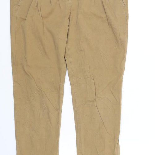 Berksha Womens Beige   Trousers  Size 8 L32 in