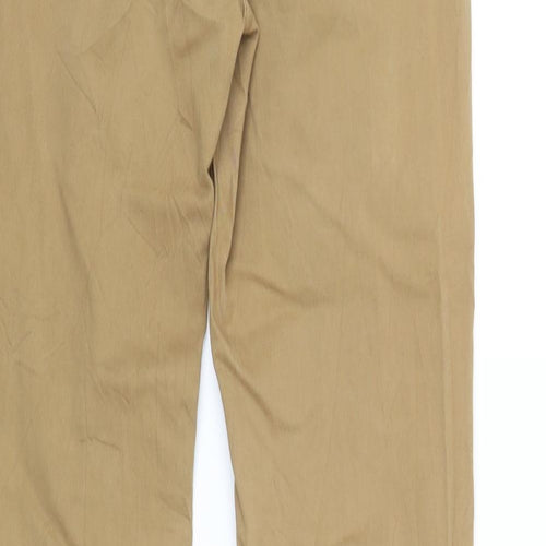Berksha Womens Beige   Trousers  Size 8 L32 in