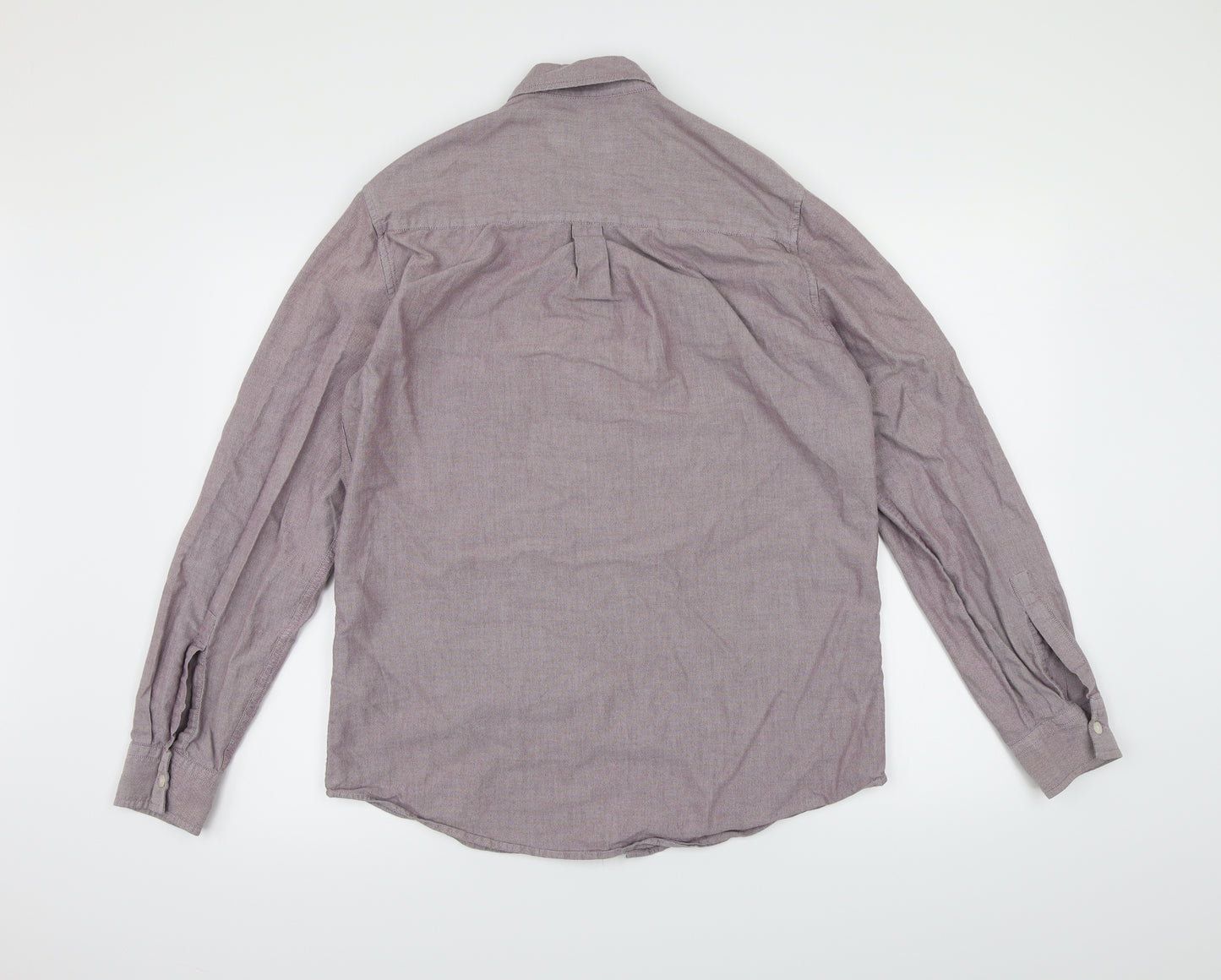 Topman Mens Purple    Button-Up Size M