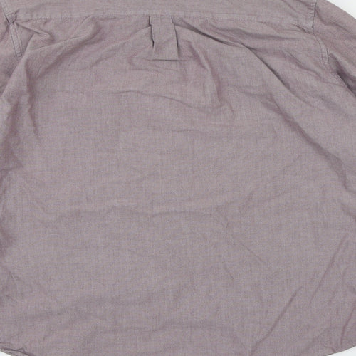 Topman Mens Purple    Button-Up Size M