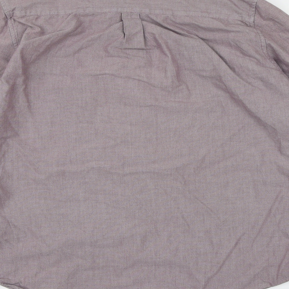 Topman Mens Purple    Button-Up Size M