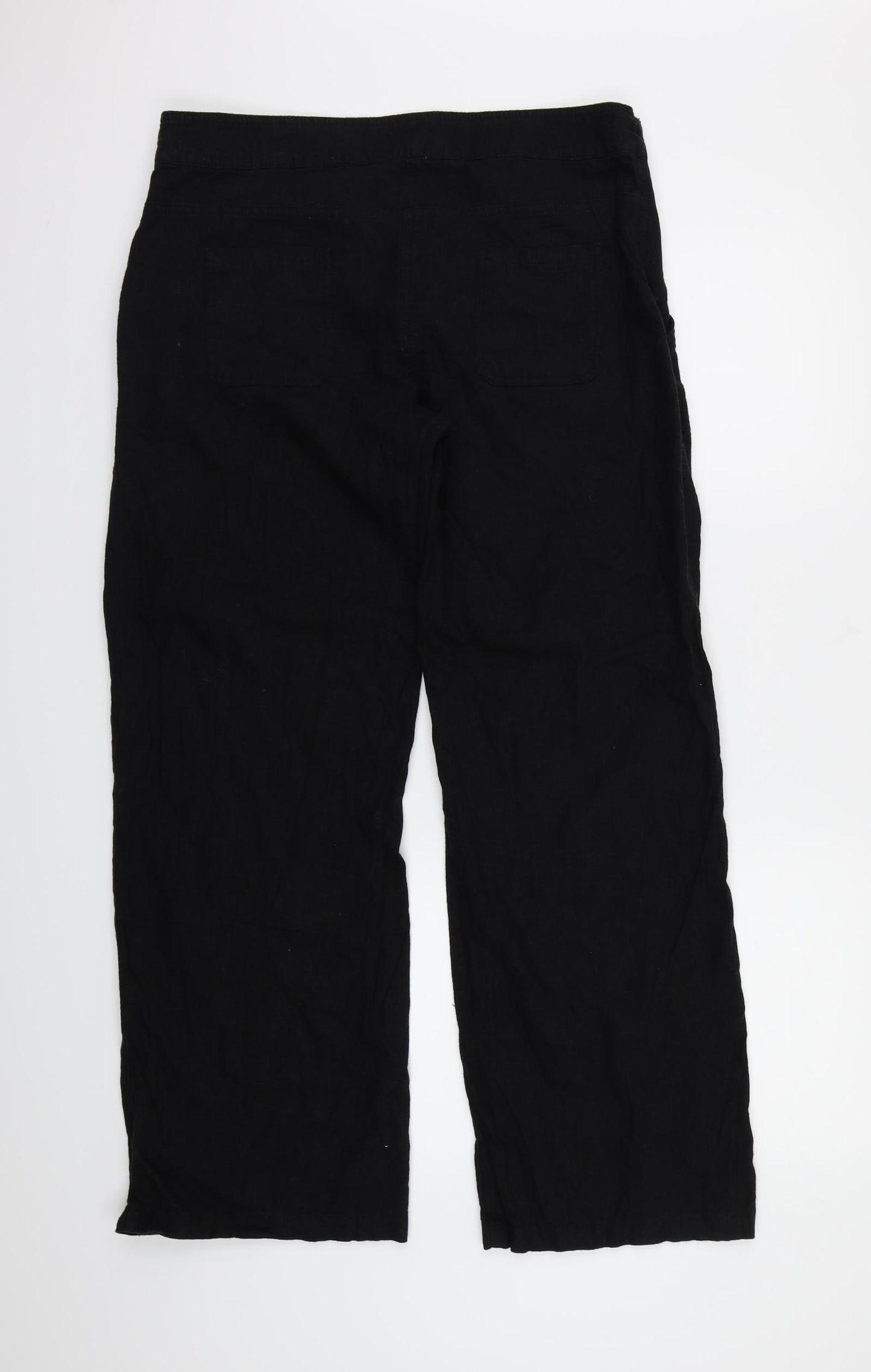 EVIE  Womens Black   Trousers  Size 14 L28 in