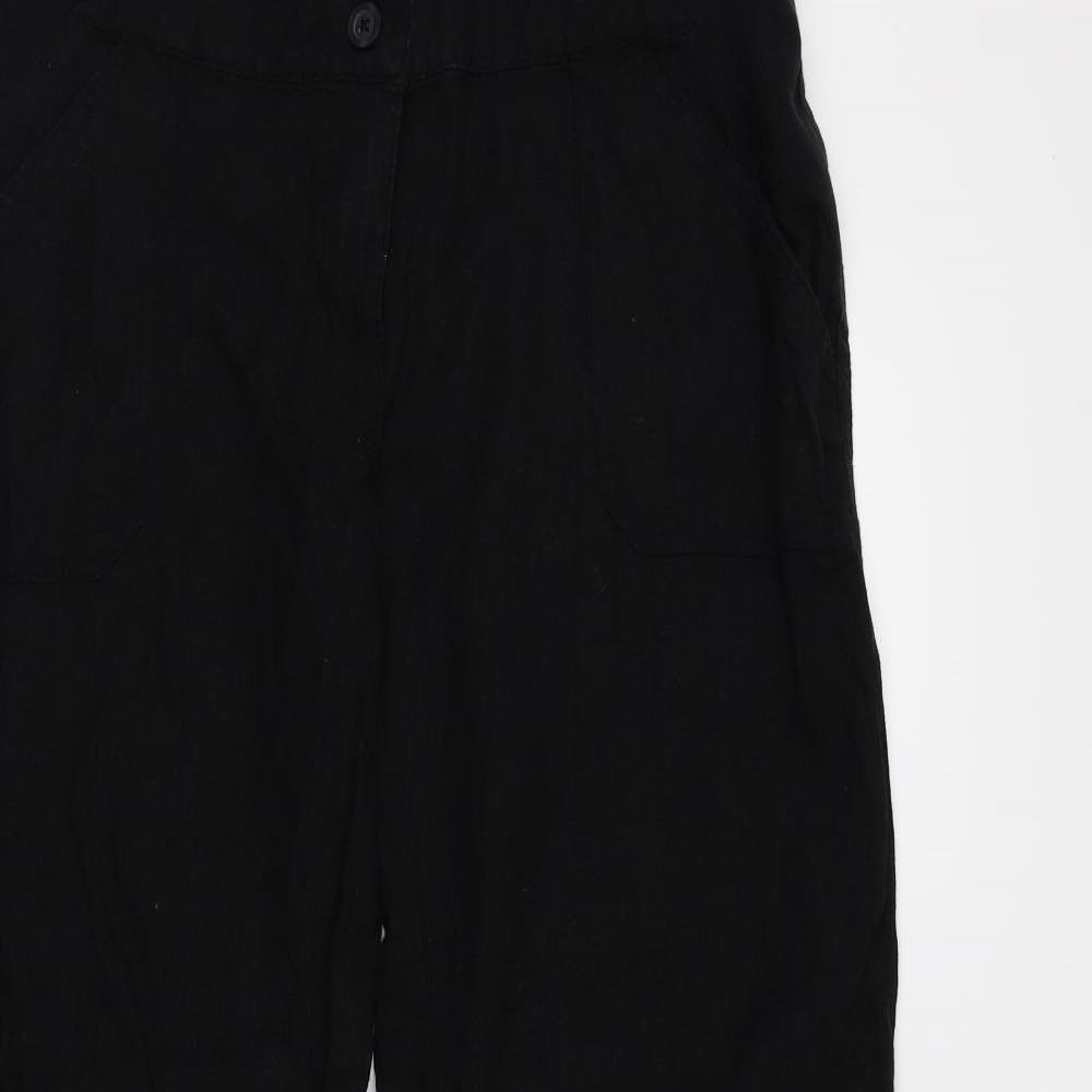 EVIE  Womens Black   Trousers  Size 14 L28 in
