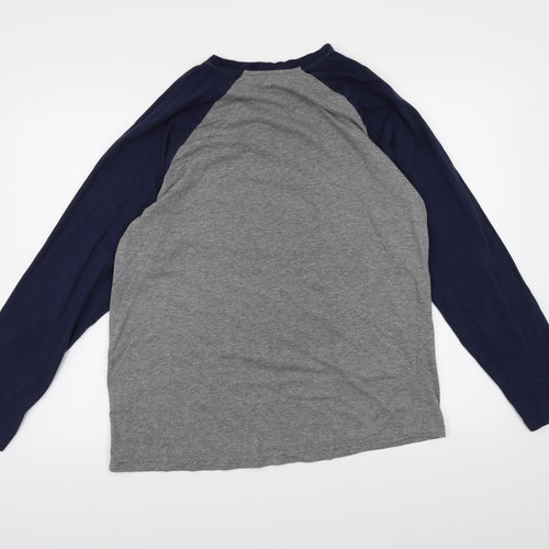 George Mens Grey    Pyjama Top Size L  - MARVEL