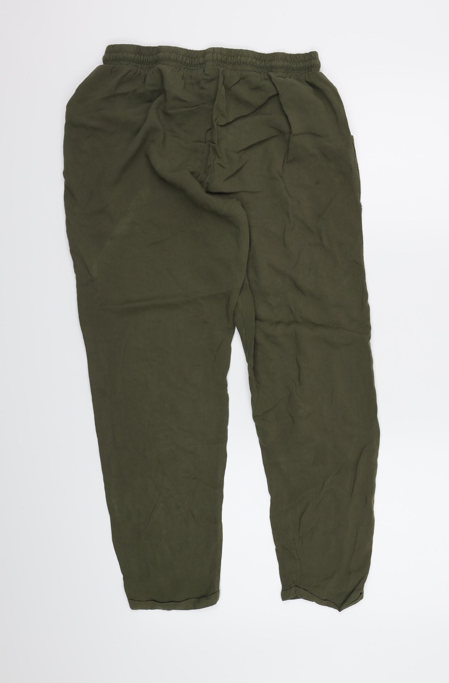 Primark Womens Green   Harem Trousers Size 12 L24 in