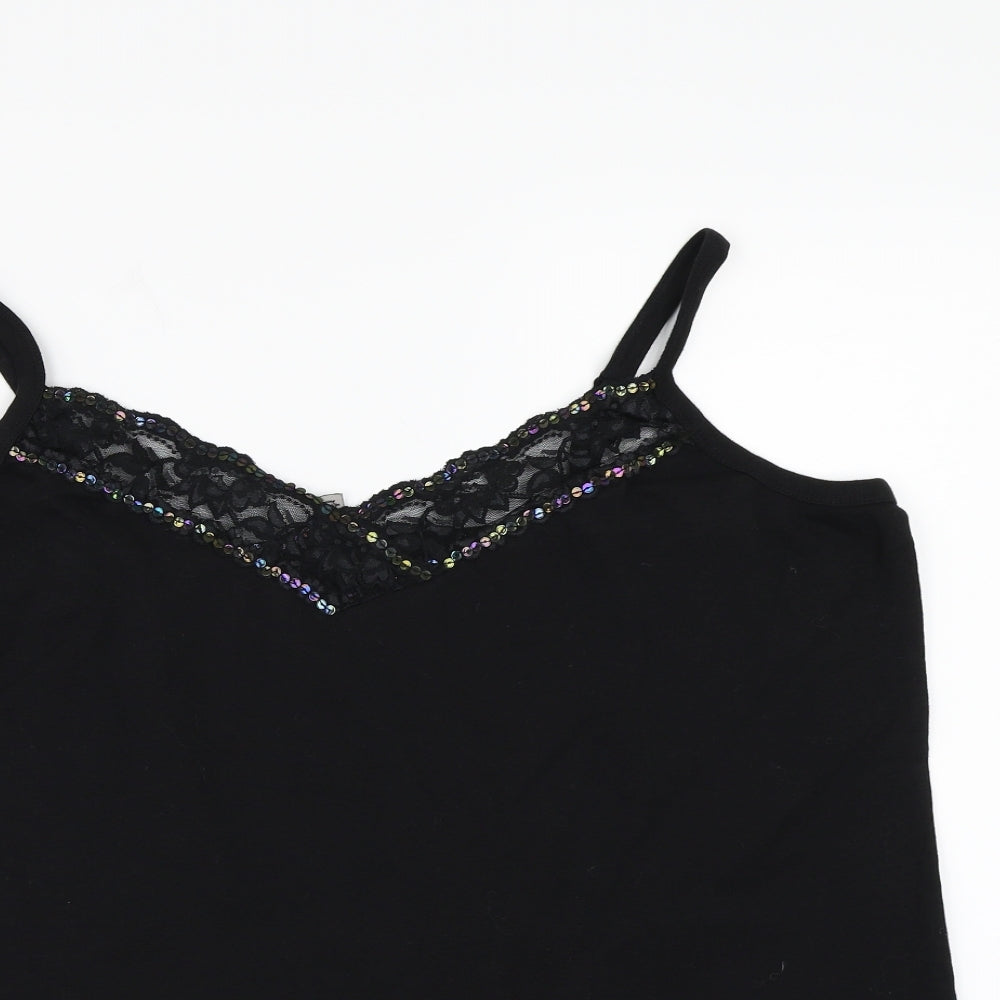 Joanna Hope Womens Black   Camisole Tank Size 26