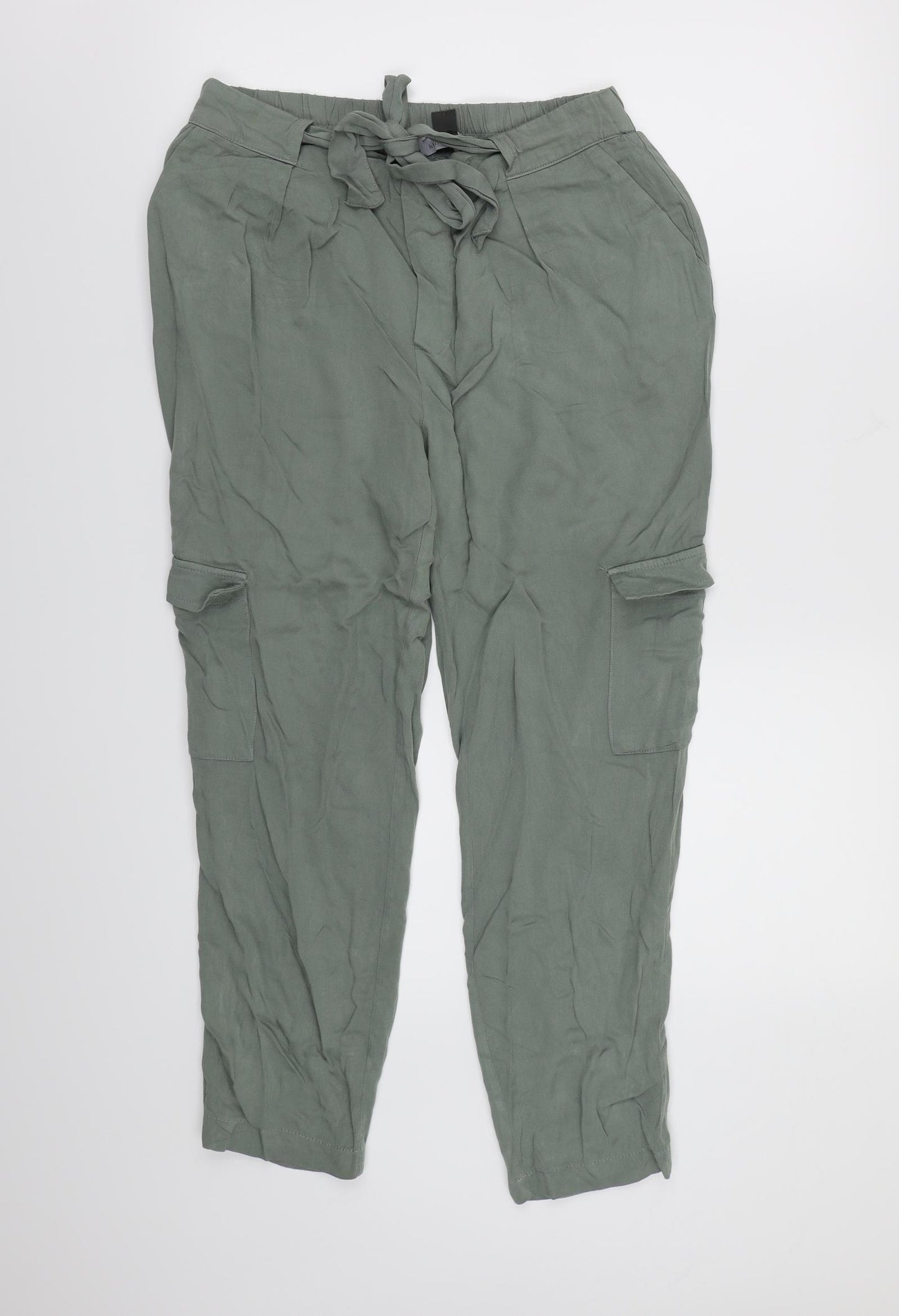Primark Womens Green   Jogger Trousers Size 10 L25 in