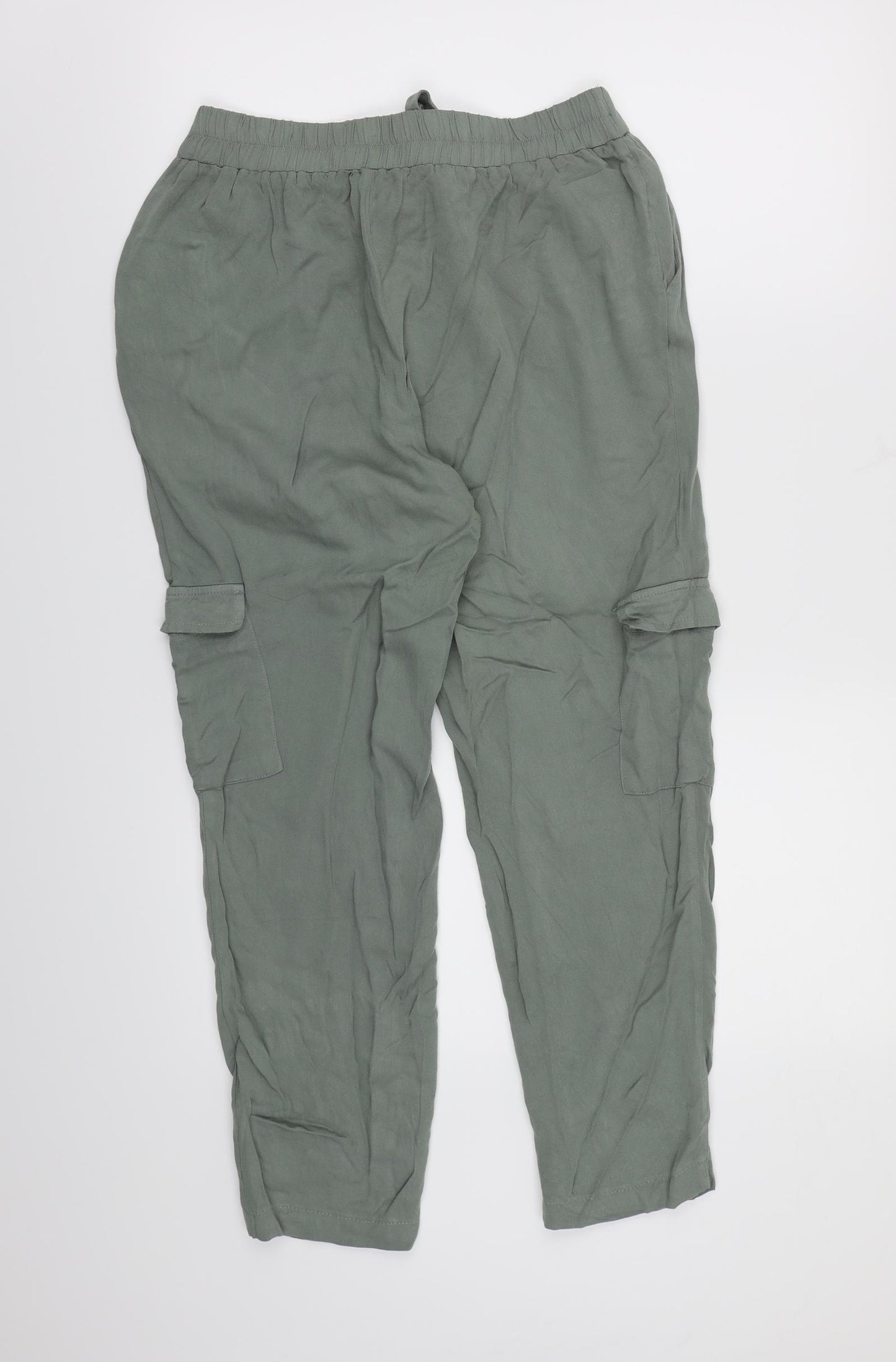 Primark Womens Green   Jogger Trousers Size 10 L25 in