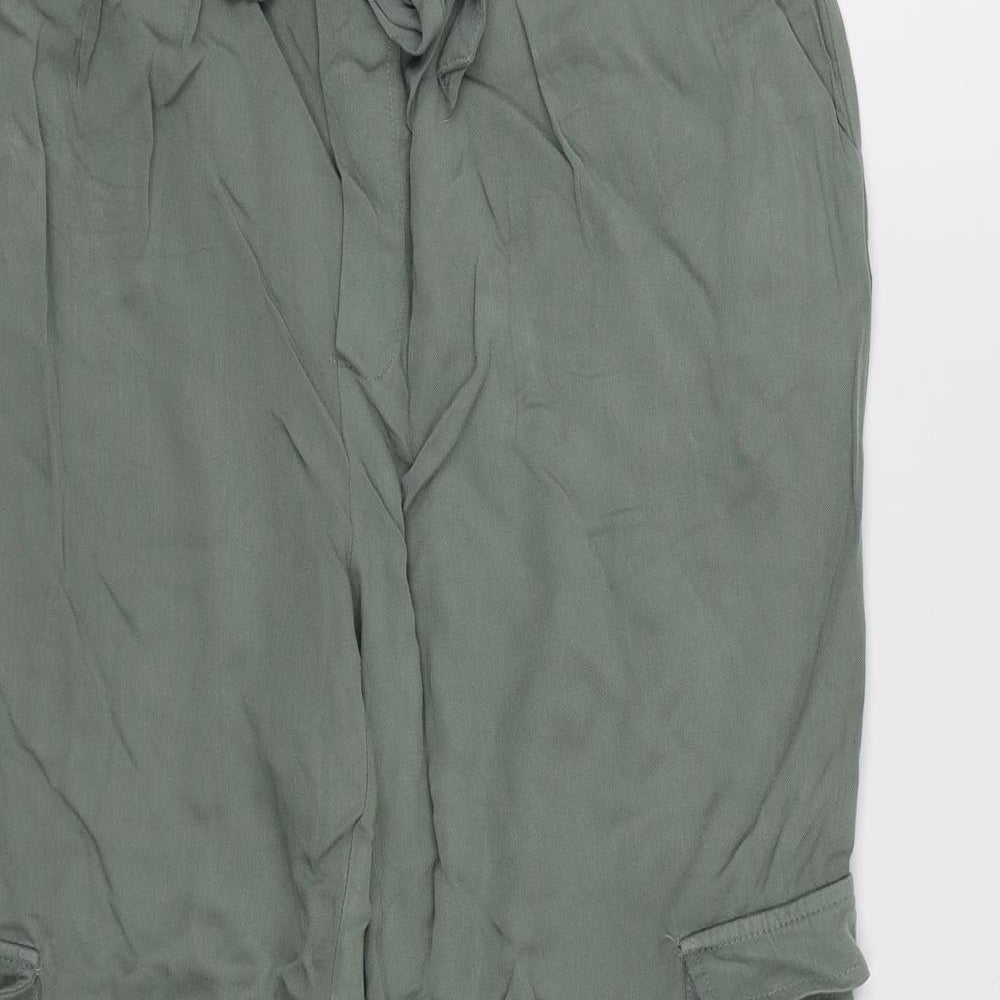 Primark Womens Green   Jogger Trousers Size 10 L25 in