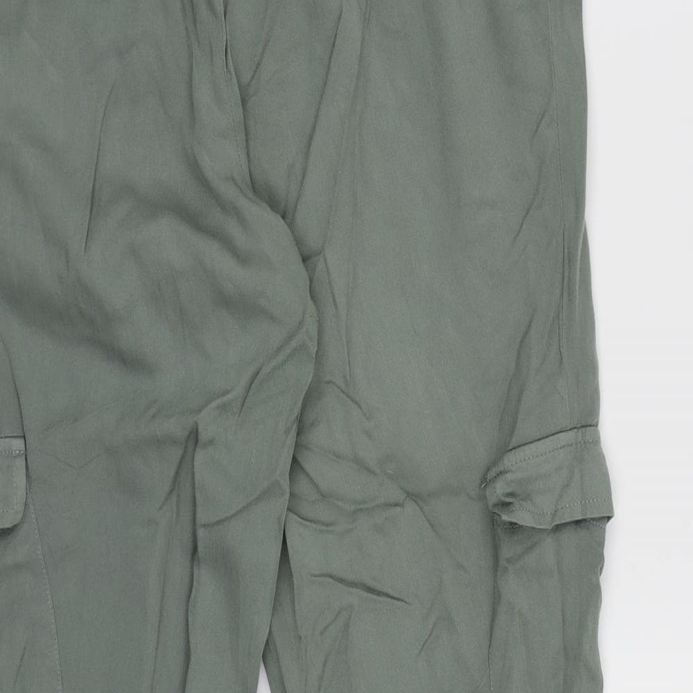 Primark Womens Green   Jogger Trousers Size 10 L25 in