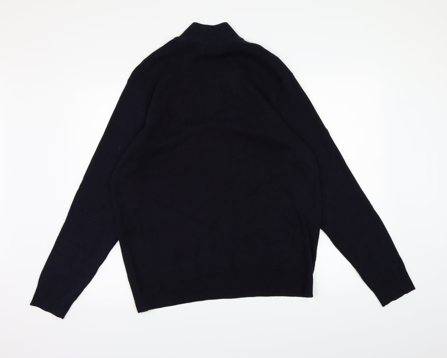 TU Mens Blue  Knit Pullover Jumper Size L