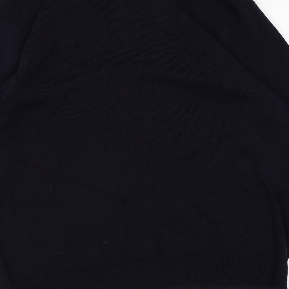 TU Mens Blue  Knit Pullover Jumper Size L