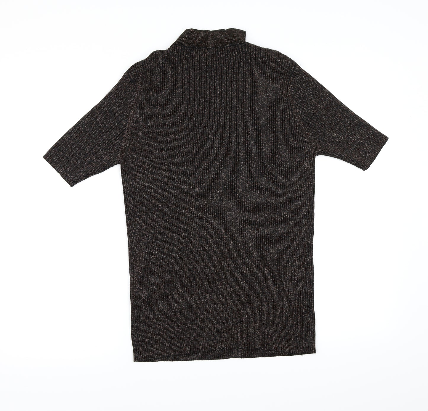 New Look Womens Brown  Knit Pullover Jumper Size 18