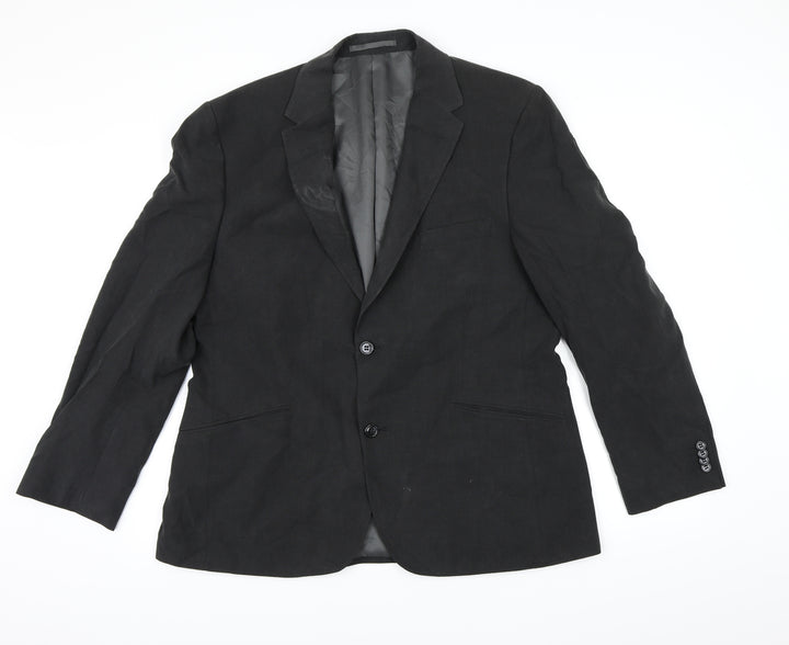 Marks and Spencer Mens Grey Rayon Jacket Blazer Size 42