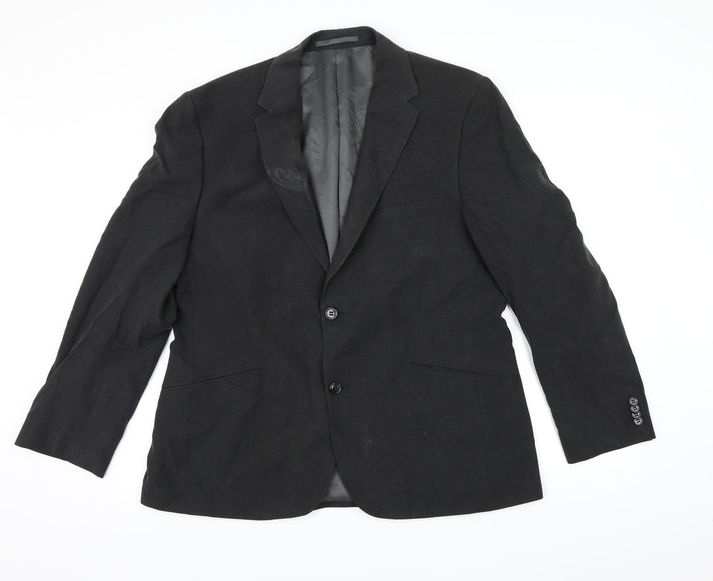 Marks and Spencer Mens Grey  Rayon Jacket Blazer Size 42