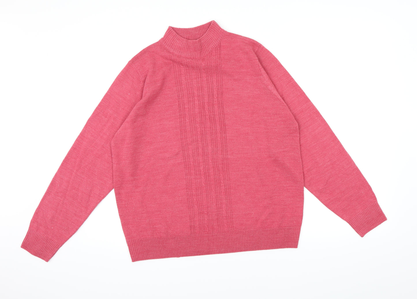 Honor Milburn Womens Pink  Knit Pullover Jumper Size M