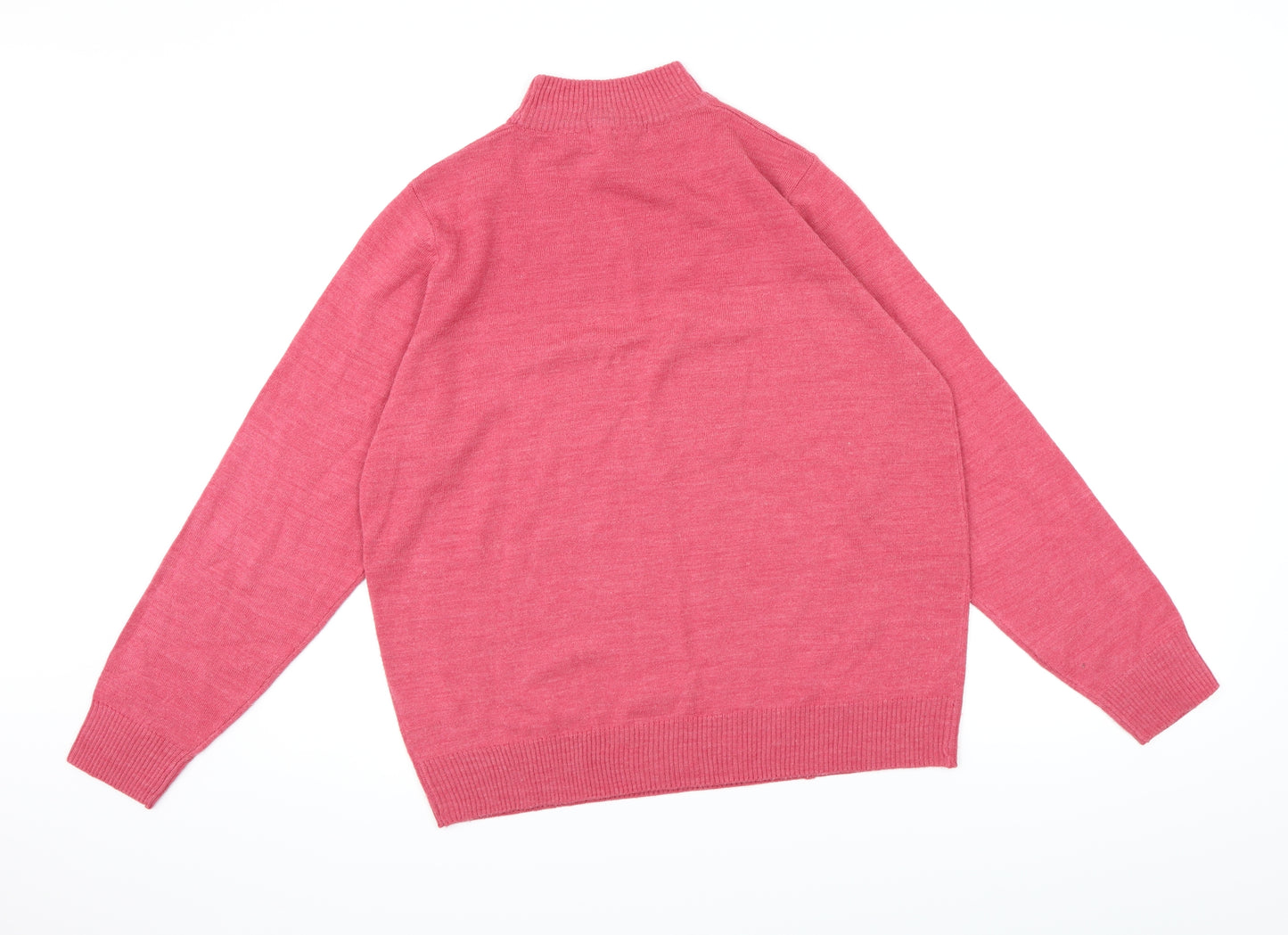 Honor Milburn Womens Pink  Knit Pullover Jumper Size M