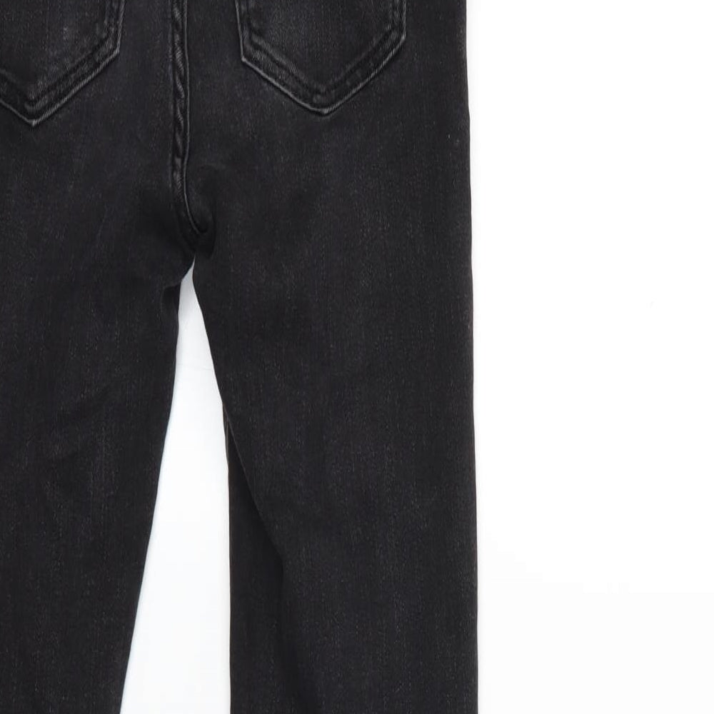 AllSaints Womens Black  Denim Skinny Jeans Size 24 in L25 in