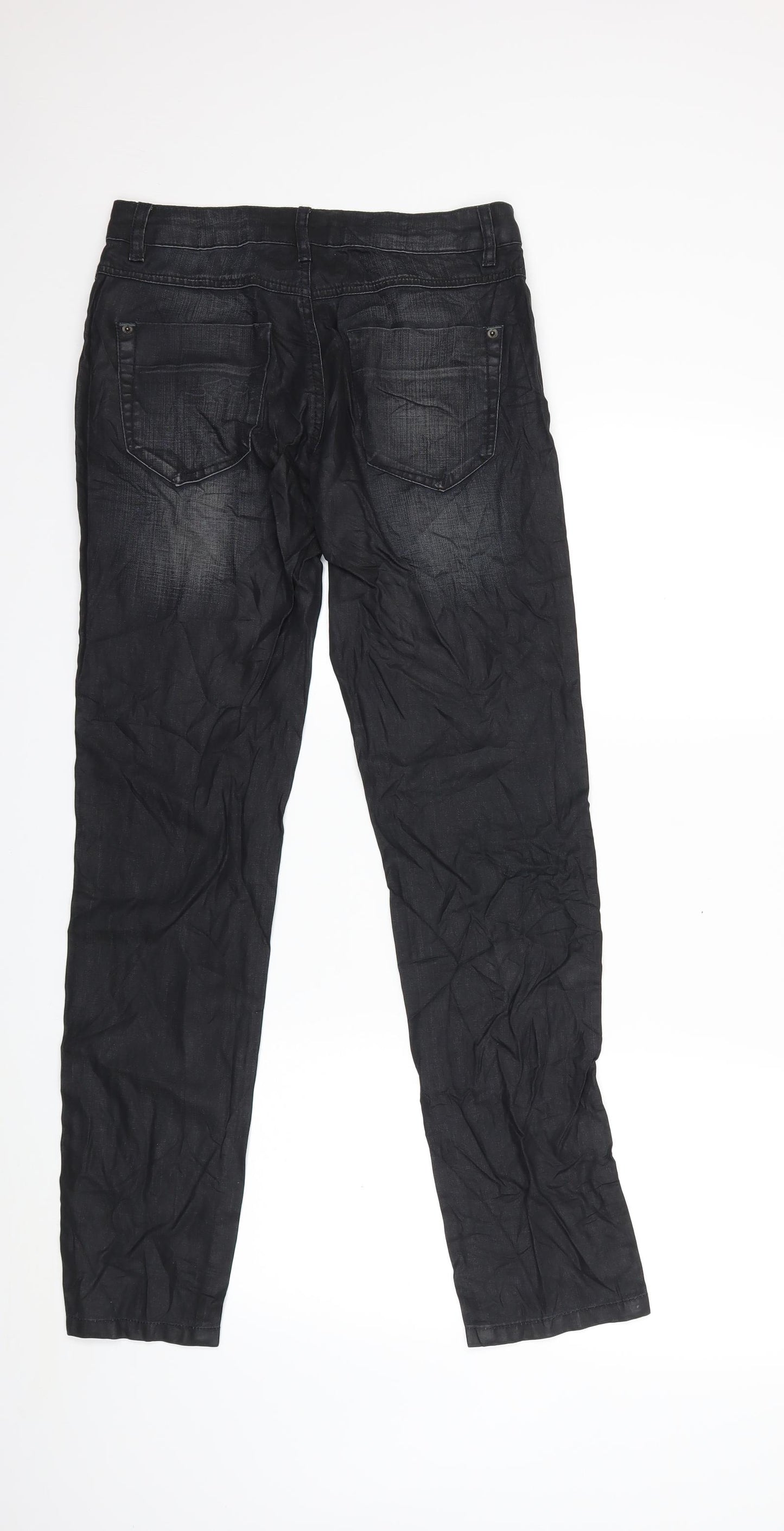 Turnover Mens Black   Trousers  Size 30 in L31 in