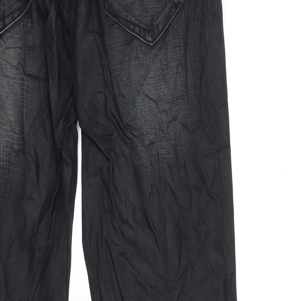 Turnover Mens Black   Trousers  Size 30 in L31 in