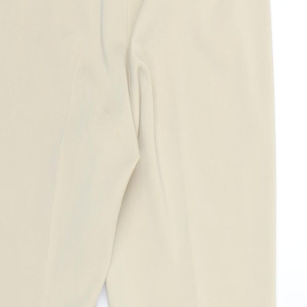 Preworn Womens Beige   Trousers  Size 12 L29 in