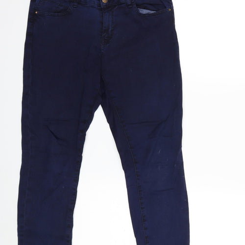 Denim & Co. Womens Blue  Denim Skinny Jeans Size 30 in L28 in