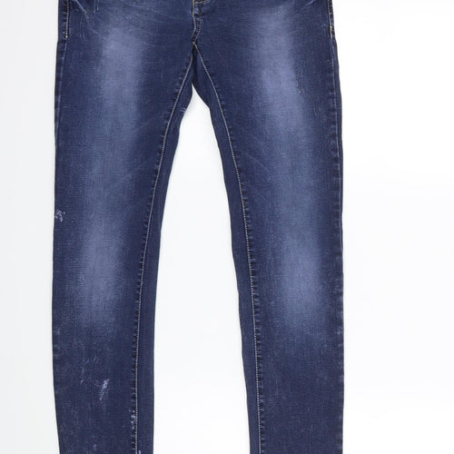 Fashion Jeans Womens Blue  Denim Skinny Jeans Size 26 in L30 in