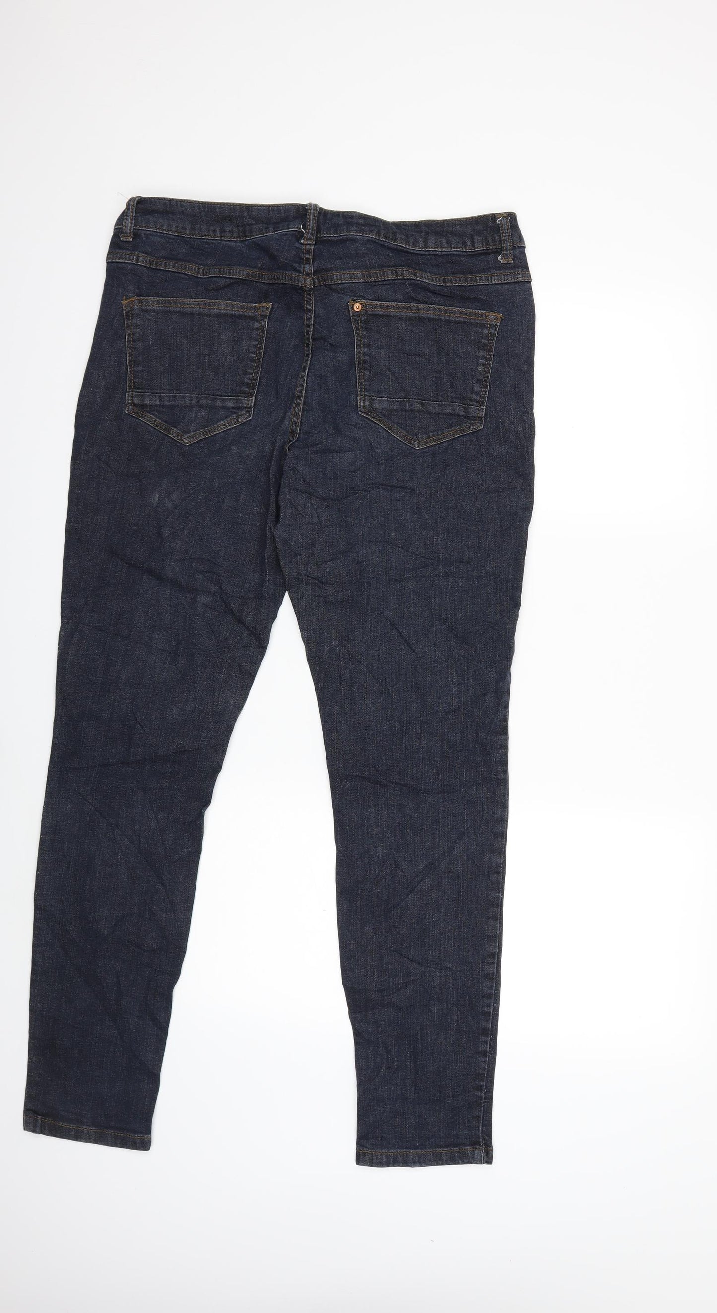 C&A Womens Blue  Denim Skinny Jeans Size 16 L30 in