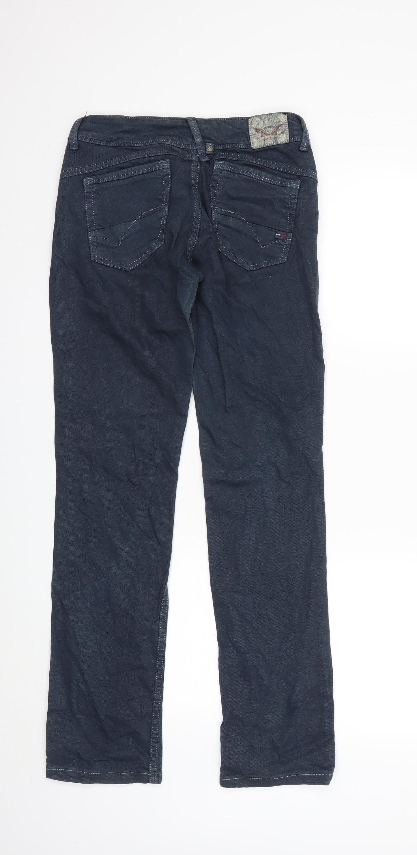Preworn Womens Blue  Denim Skinny Jeans Size 28 in L30 in